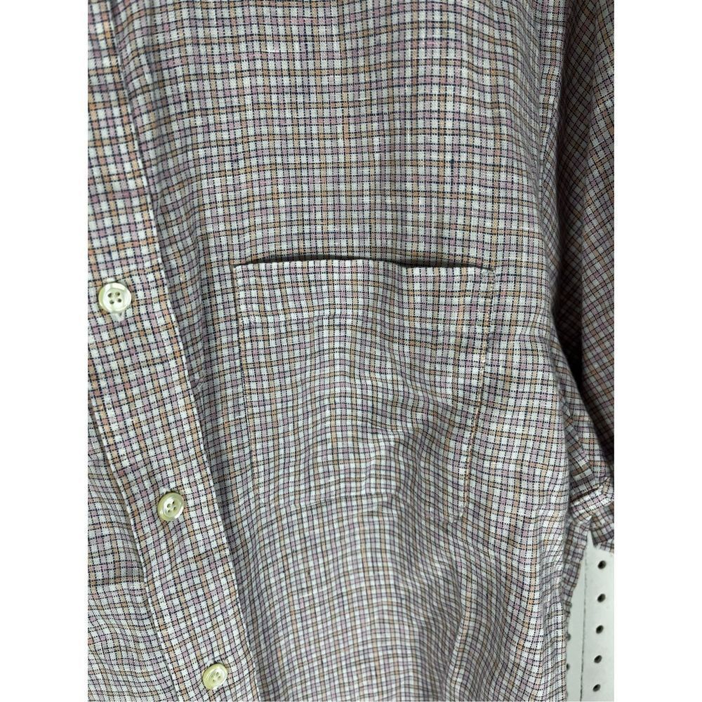 Brooks Brothers button down linen shirt - Picture 3 of 5
